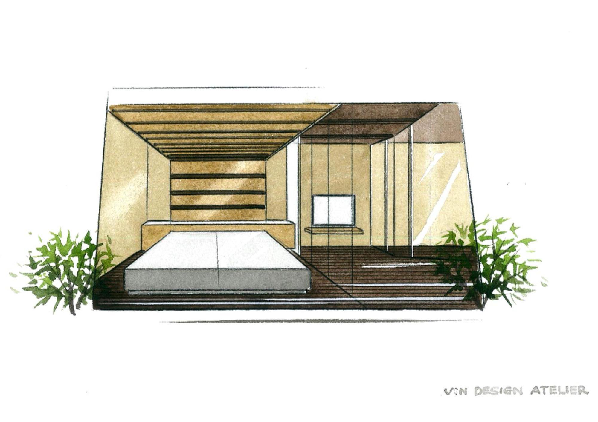 בפו Amane Resort Seikai חדר תמונה A conceptual sketch of the proposed station.