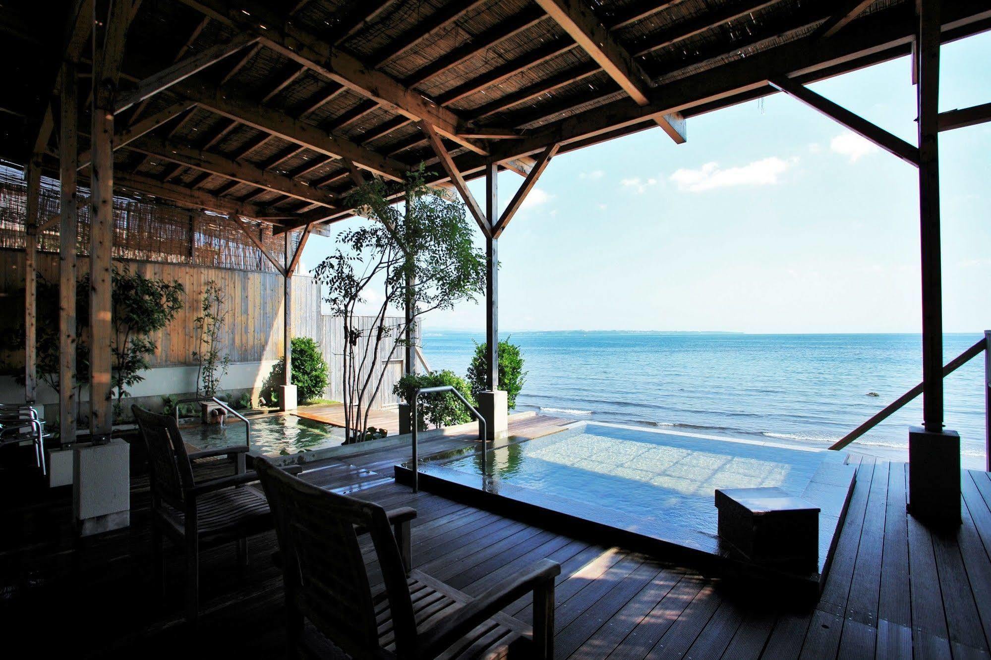 בפו Amane Resort Seikai מראה חיצוני תמונה The view from the resort